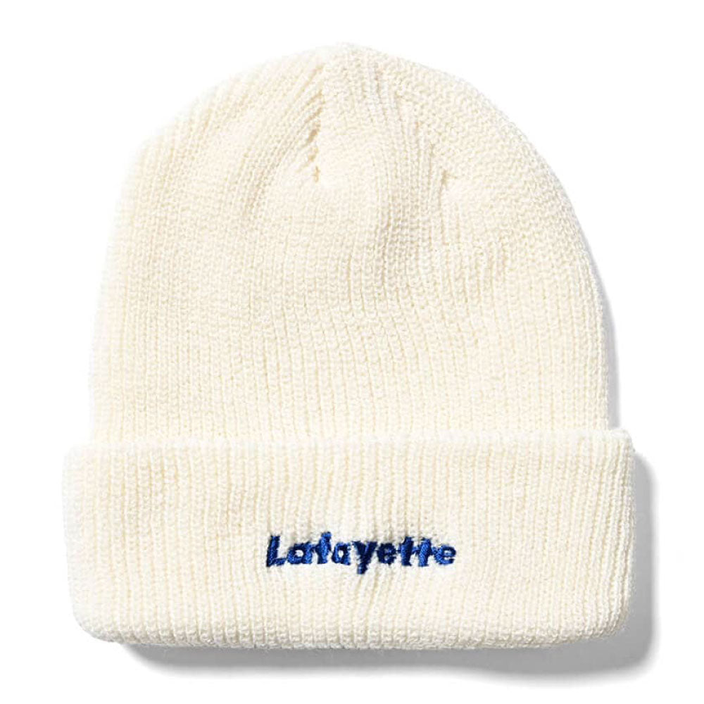 Logo Beanie ニット キャップ ビーニー 帽子