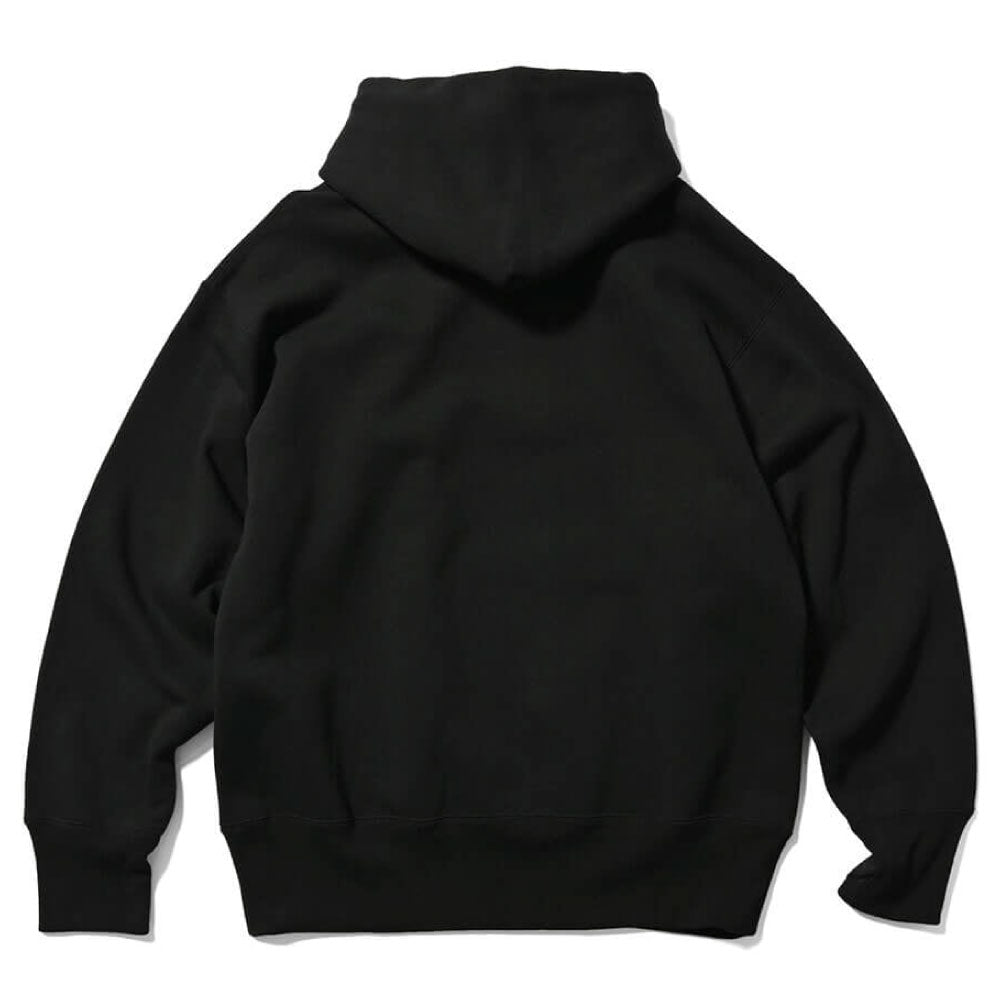 Oval LAF Logo Sweat Hoodie Parka BLK ロゴ フーディー プルオーバー パーカー