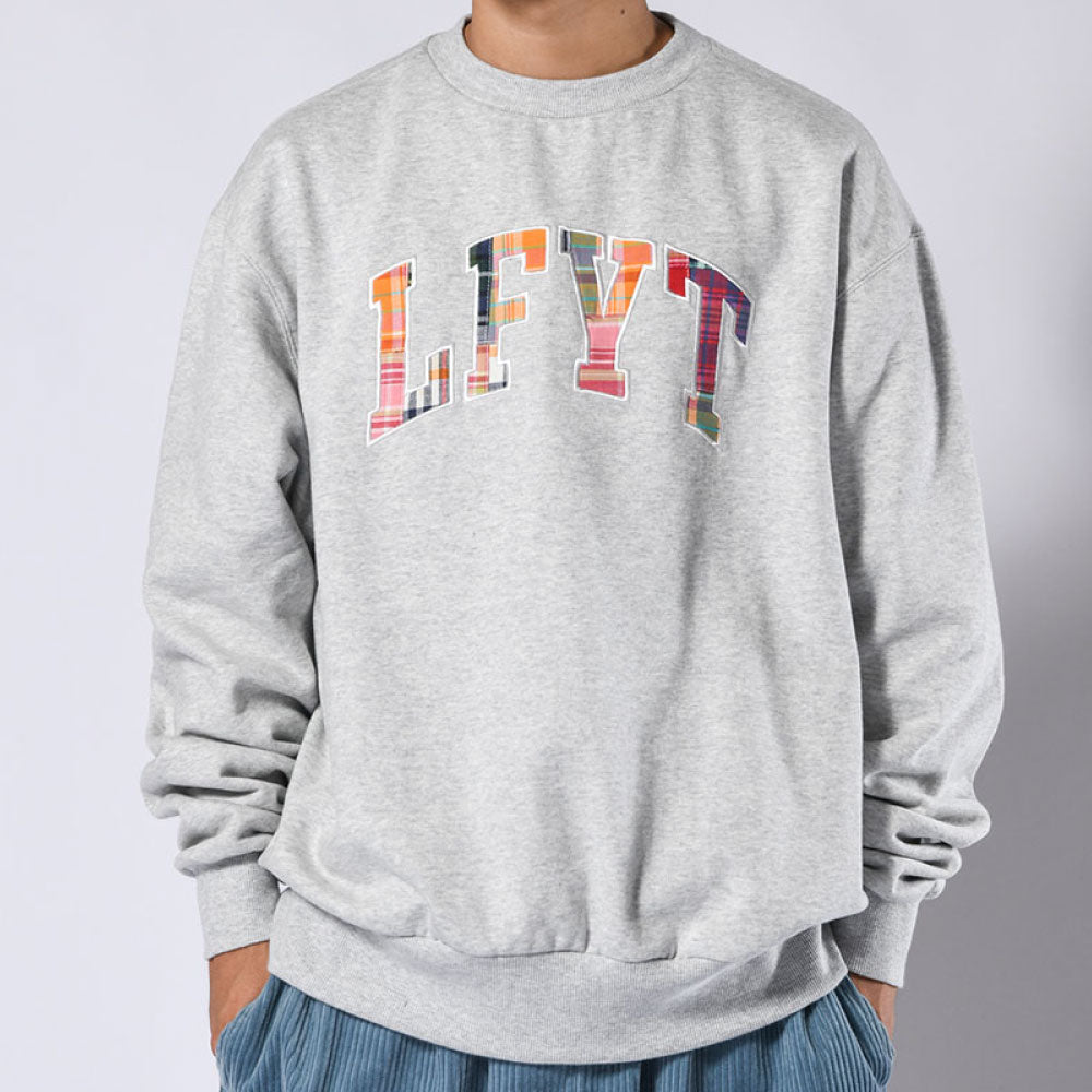 Arch Logo Crewneck Sweat Shirt クルー ネック スウェット Ash Gray