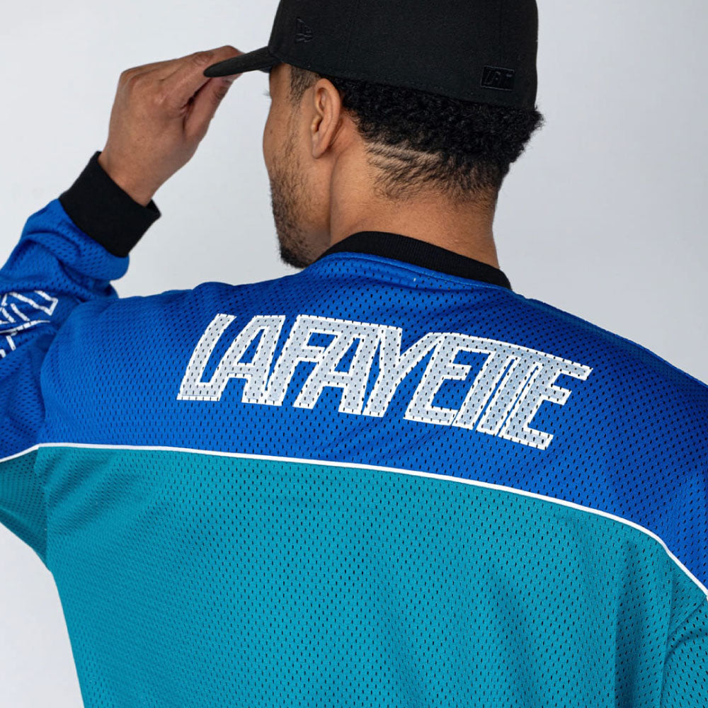 Target Mesh Jersey L/S Tee GRN パイピング メッシュ ジャージー