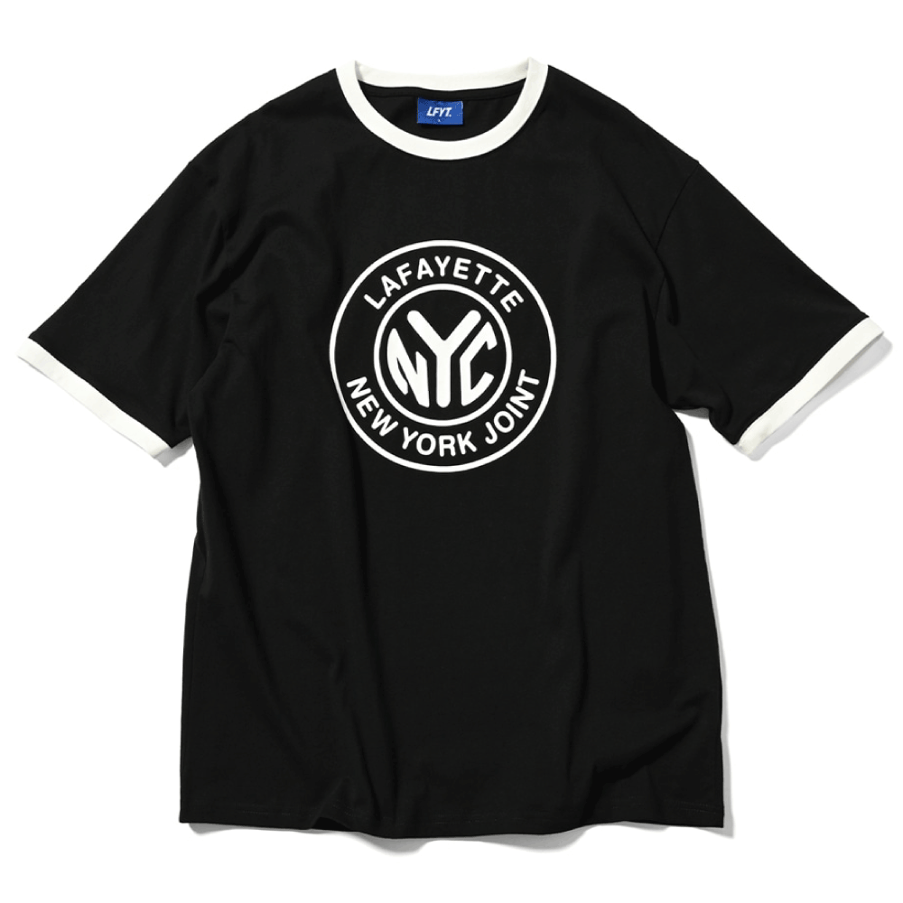 Token Logo Ringer S/S Tee White トークン ロゴ リンガー トリム 半袖 Tシャツ