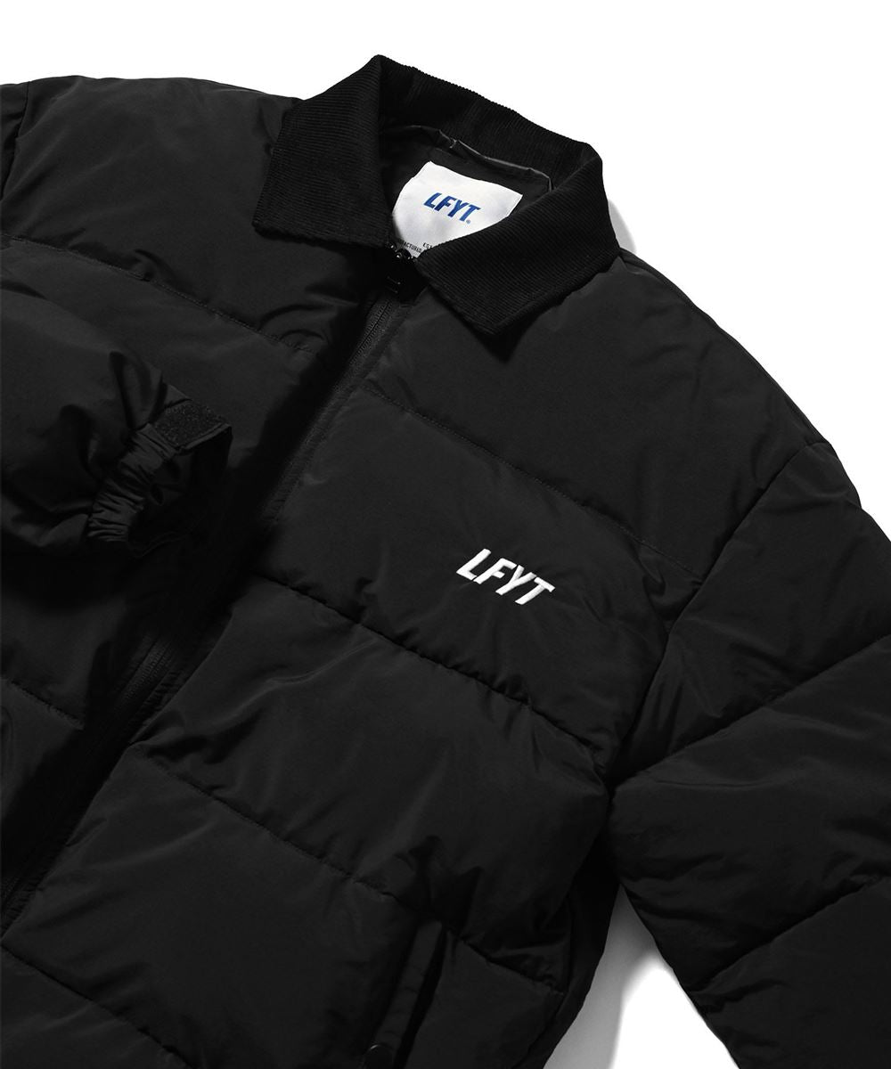 Corduroy Collar Puffer Jacket キルティング パフ ジャケット