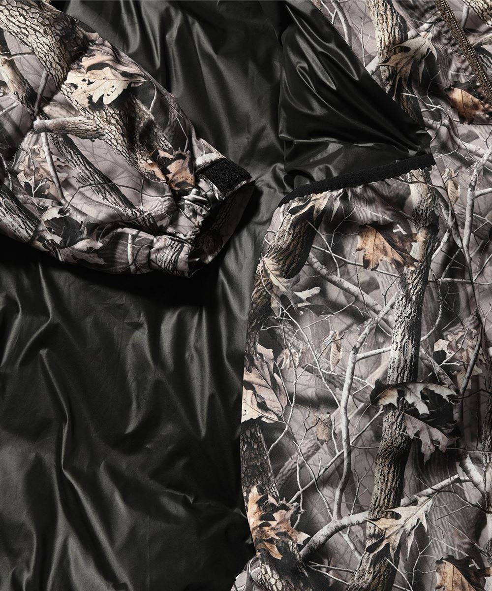 Corduroy Collar Puffer Jacket Realtree キルティング パフ ジャケット