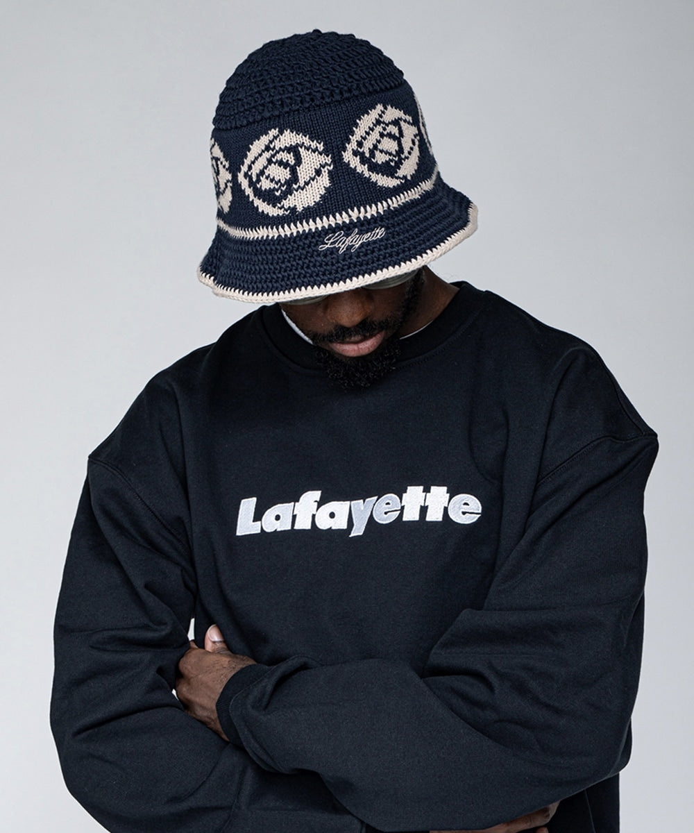 Rose Knit Bucket Hat ローズ ニット バケット ハット 帽子