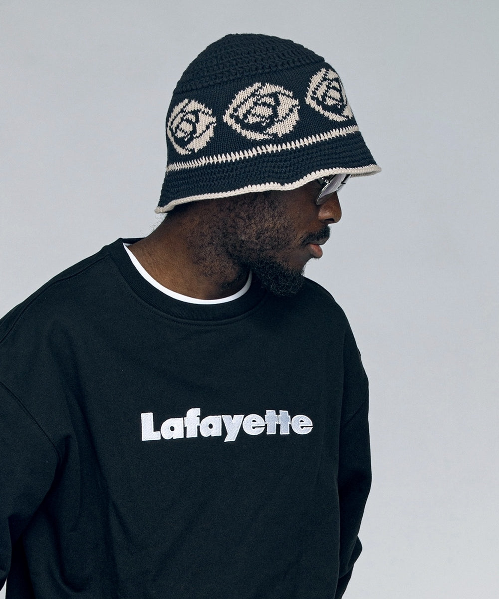 Rose Knit Bucket Hat ローズ ニット バケット ハット 帽子