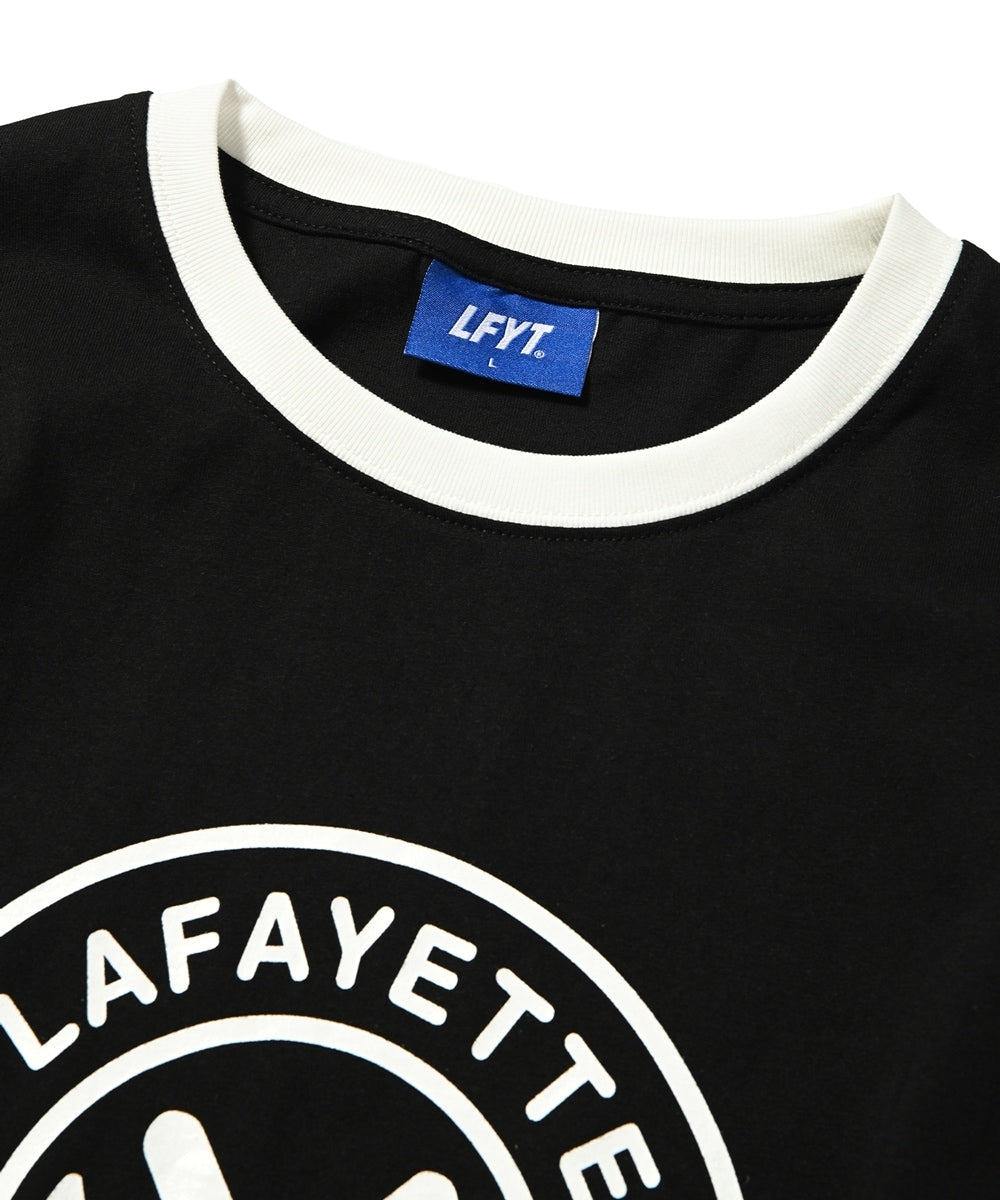 Token Logo Ringer S/S Tee White トークン ロゴ リンガー トリム 半袖 Tシャツ