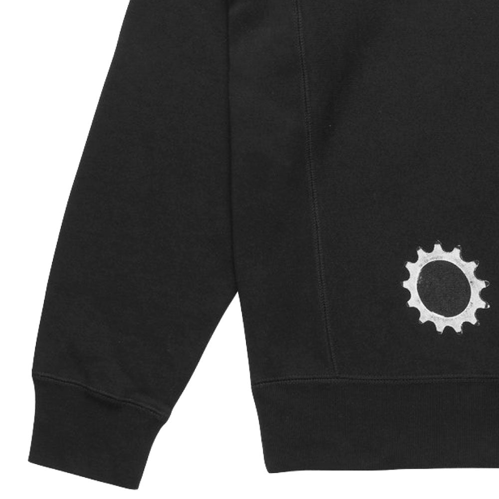 × BROOKLYN MACHINE WORKS Gangsta Crew Neck Sweatshirt BLK ブルックリンマシンワークス クルーネック スウェット
