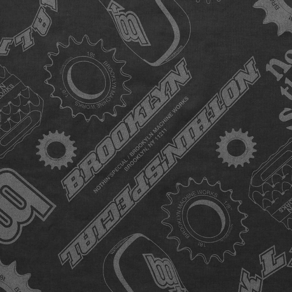 × BROOKLYN MACHINE WORKS Reflective Bandana ブルックリンマシンワークス リフレクティヴ バンダナ