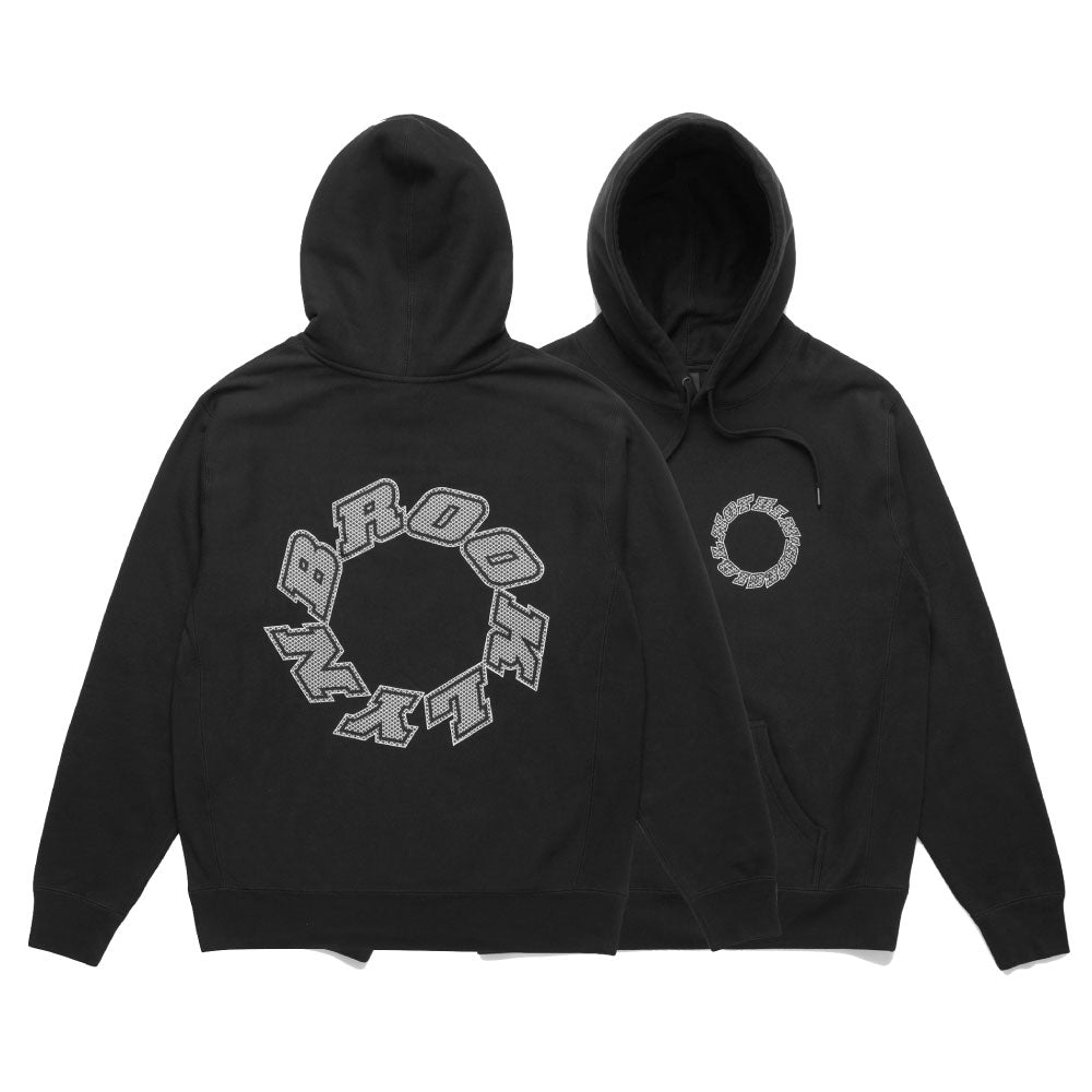 × BROOKLYN MACHINE WORKS Rounded Logo Sweat Hoodie ブルックリンマシンワークス スウェット フーディー パーカー