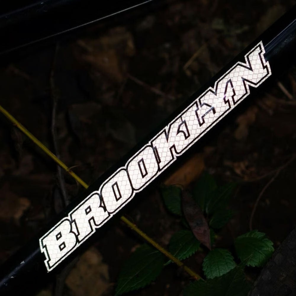 × BROOKLYN MACHINE WORKS Reflective Sticker Pack ブルックリンマシンワークス リフレクティヴ ステッカー パック