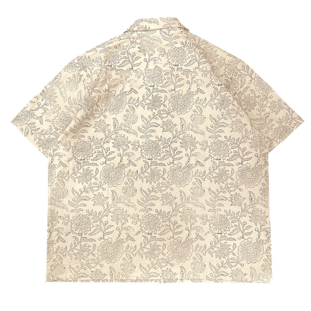 Block Allover S/S Shirts フラワー 半袖 シャツ