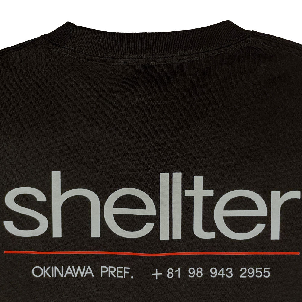 Being S/S Okinawa Pref Tee Black ロゴ 半袖 Tシャツ