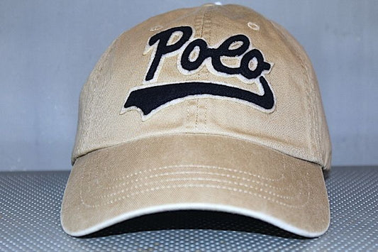 Polo Ralph Lauren(ラルフ ローレン) Script Logo Beige Cap スクリプトロゴ ベージュキャップ