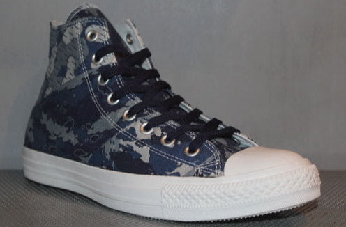 Converse(コンバース) Tri Panel Camo Chuck Taylor All Star Hi Camo Blue Navy