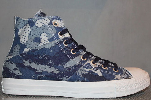 Converse(コンバース) Tri Panel Camo Chuck Taylor All Star Hi Camo Blue Navy