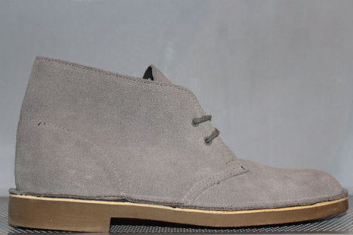 Bushacre 2 Desert Boots Grey Suede