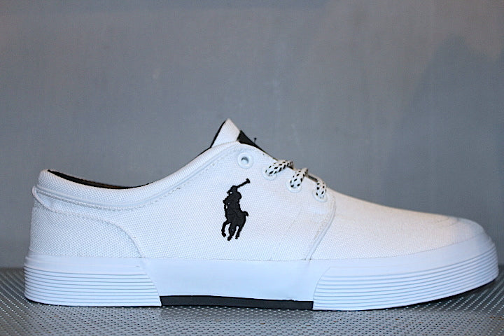 Polo Ralph Lauren(ラルフ ローレン) Faxson Low  White/Navy