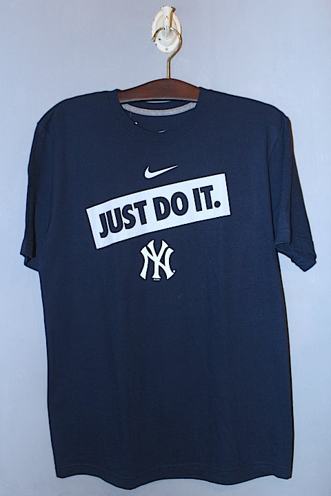 Nike(ナイキ)Yankees ”JUST DO IT.” Tee Navy