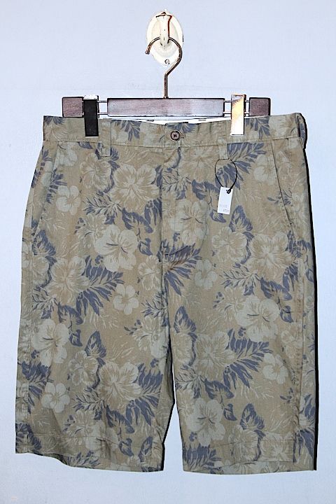 J.Crew(ジェイクルー) Aloha Flower Leaf Shorts Olive