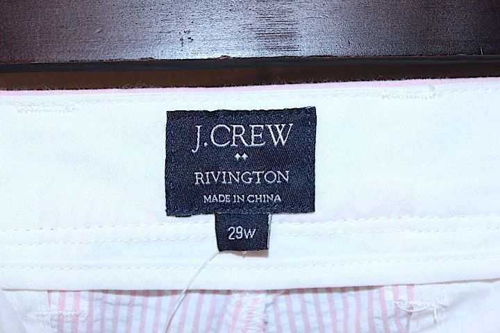 J.Crew(ジェイクルー) Seersucker Striped Shorts Pink