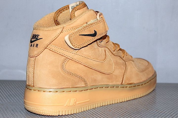 Nike(ナイキ)Air Force 1 Mid Wheat '14 Dead Stock