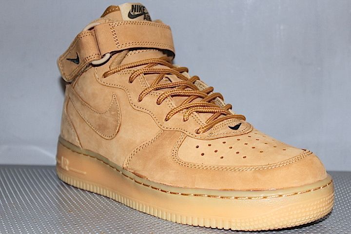 Nike(ナイキ)Air Force 1 Mid Wheat '14 Dead Stock