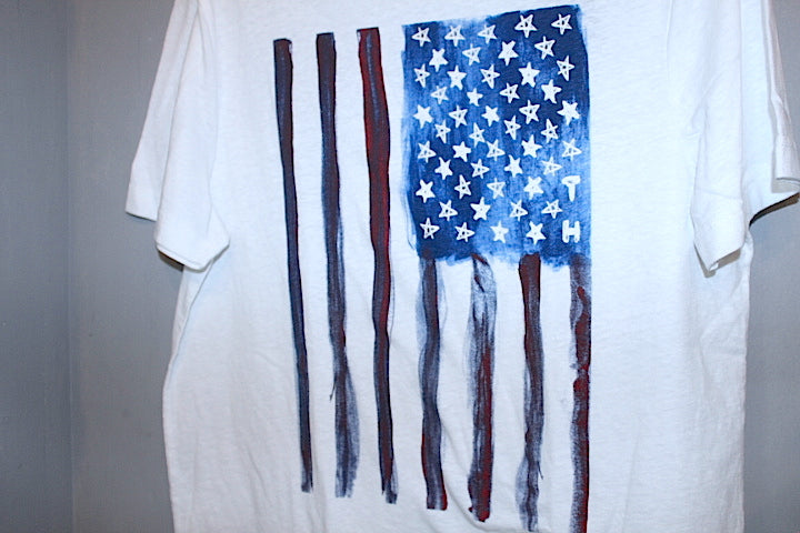 Tommy Hilfiger(トミーヒルフィガー) US Flag Tee White