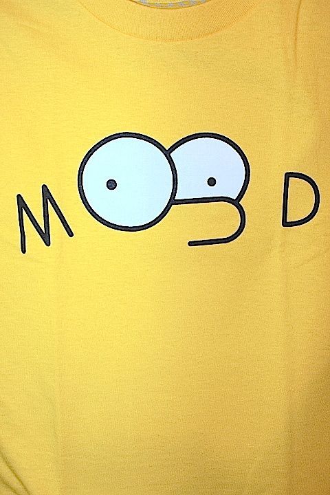 Mood NYC (ムード エヌワイシー) S/S Springfield Tee T-Shirts Yellow