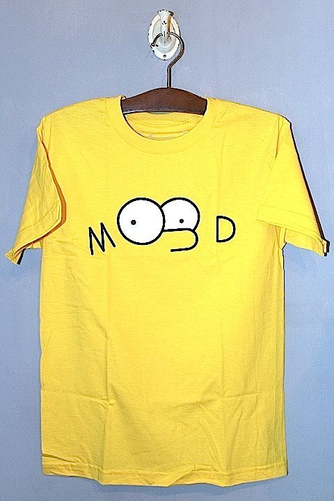 Mood NYC (ムード エヌワイシー) S/S Springfield Tee T-Shirts Yellow