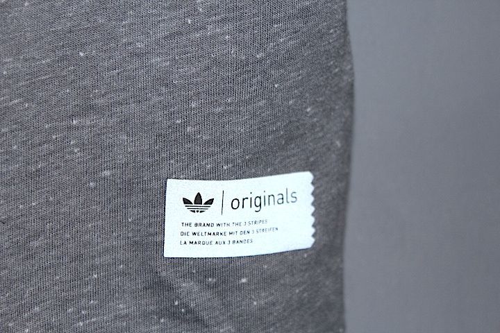 Adidas(アディダス) Mesh Pocket Tee Climalite Gray/Orange