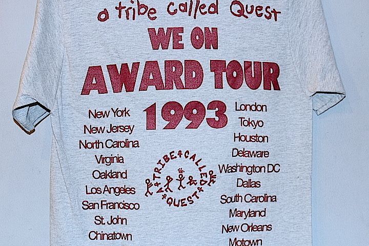 Stussy(ステューシー) A Tribe Called Quest Award Tour Tee Gray