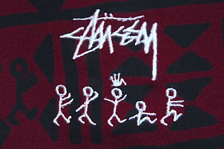 Stussy(ステューシー) A Tribe Called Quest  "ATCQ" Tee Wine