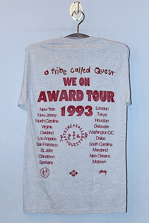 Stussy(ステューシー) A Tribe Called Quest Award Tour Tee Gray