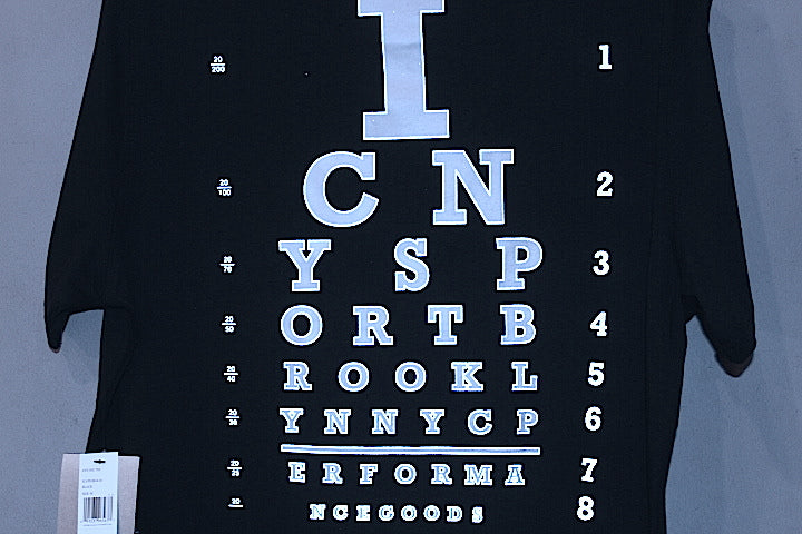 ICNY(アイスコールドニューヨーク) Eye See 3M Reflective T-Shirt Black