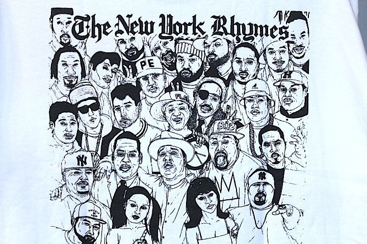 DJ SHU-G × JUSTIN HAGER KINFOLK presents “The New York Rhymes” Mix CD & Tee Set