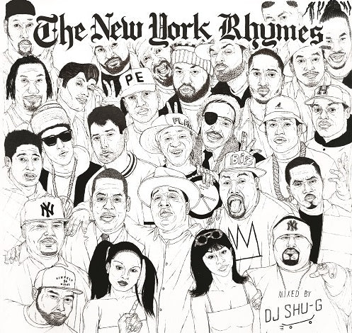 DJ SHU-G × JUSTIN HAGER KINFOLK presents “The New York Rhymes” Mix CD & Tee Set