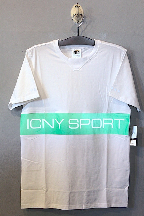 ICNY(アイスコールドニューヨーク) Block Sport 3M Reflective Tee White