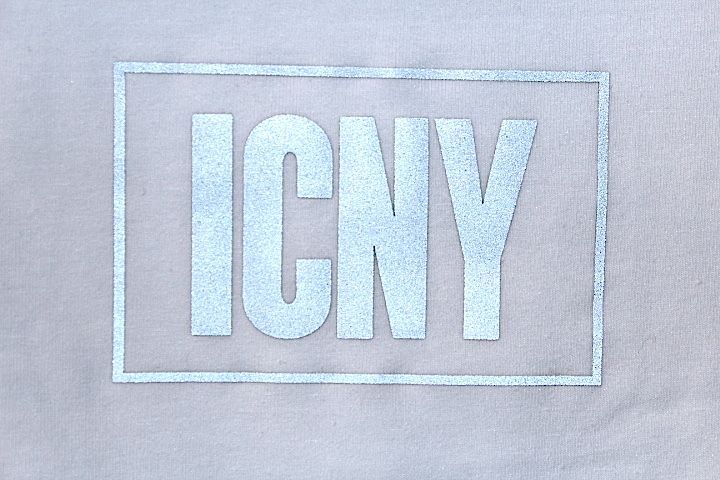 ICNY(アイスコールドニューヨーク) Panel 3M Reflective Tee White