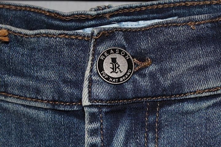 Reason(リーズン)NYC Reason Clothing Repair Washed Denim Indigo