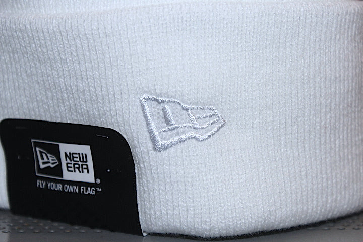 Basic Cuff Knit Cap Team Logo NewYork Yankees White