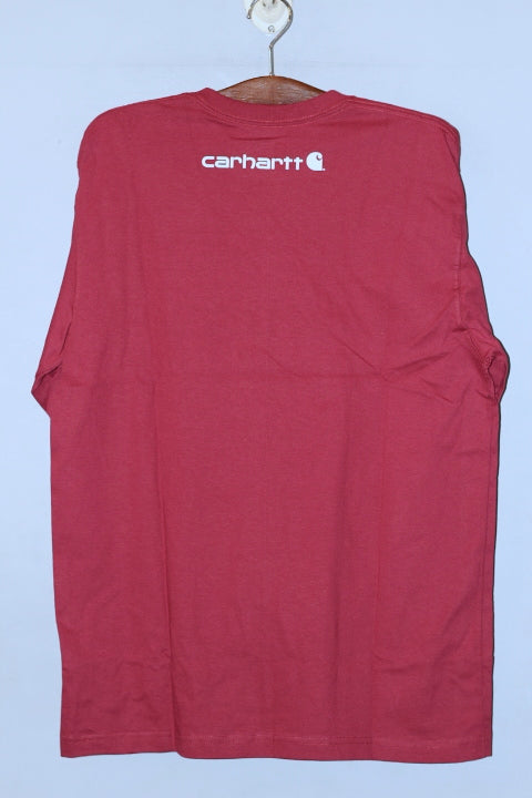 Signature Graphic Tee Logo Dark Red