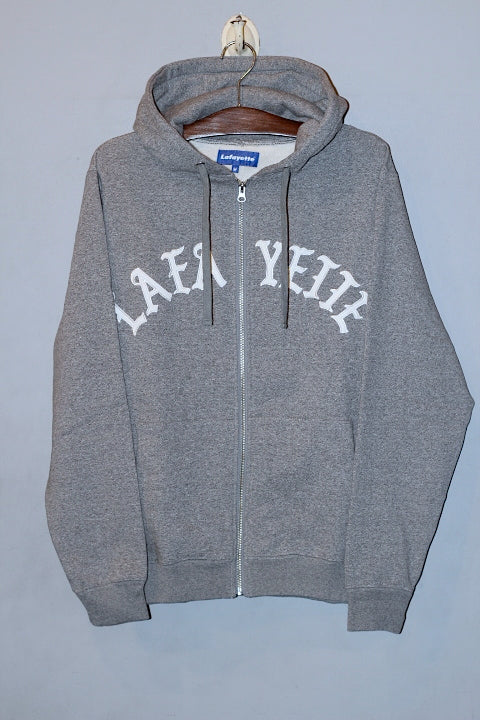 Lafayette (ラファイエット) Arch Logo Full Zip Sweatshirt Hoody Heather Gray