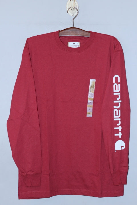 Signature Graphic Tee Logo Dark Red