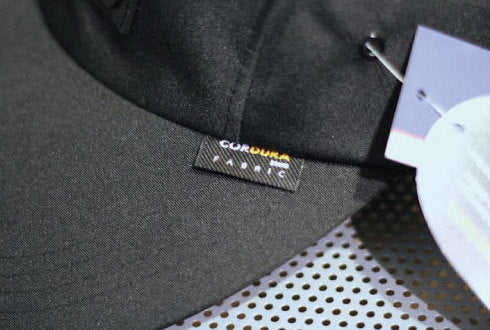 Cordura Nylon Long Bill Cap Black コーデュラ ロングビル