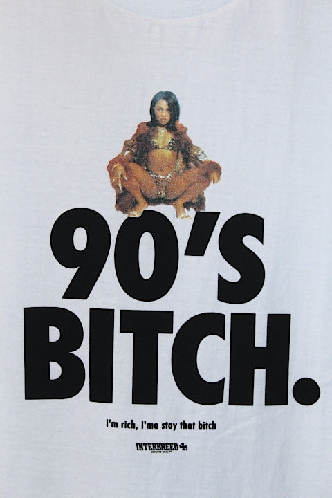 90's Bitch Tee White Tシャツ リルキム