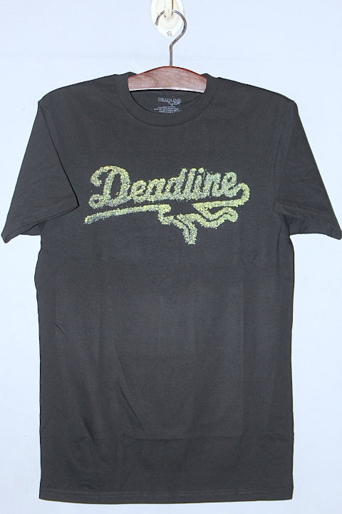 Deadline(デッドライン)Shake Sports Logo S/S Tee Black ブラック