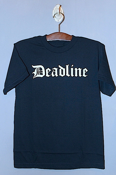 Deadline(デッドライン)Old English Logo S/S Tee Navy