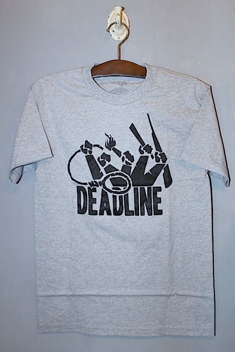 Deadline(デッドライン)Lynch Mob Logo S/S Tee Heather Grey