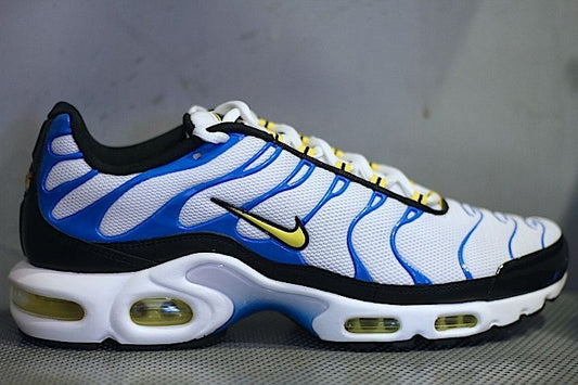 Nike(ナイキ) Air Max Plus White Tour Yellow Photo Blue Black