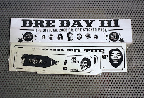 Burlesque Design (バーレスクデザイン) Dre Day Sticker Pack III ステッカー パック